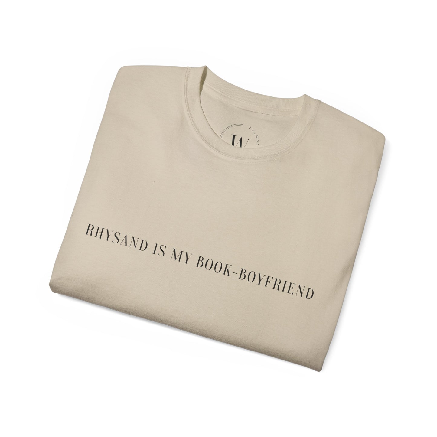 Rhysand Is My Book-Boyfriend Unisex Ultra Cotton Tee, Book Lover Gift, Fantasy Fan Apparel, Cute Reading T-Shirt, Literary Quote Shirt WTHINGS - Rhysand Is My Book-Boyfriend Unisex Ultra Cotton Tee, Book Lover Gift, Fantasy Fan Apparel, Cute Reading T-Shirt, Literary Quote Shirt