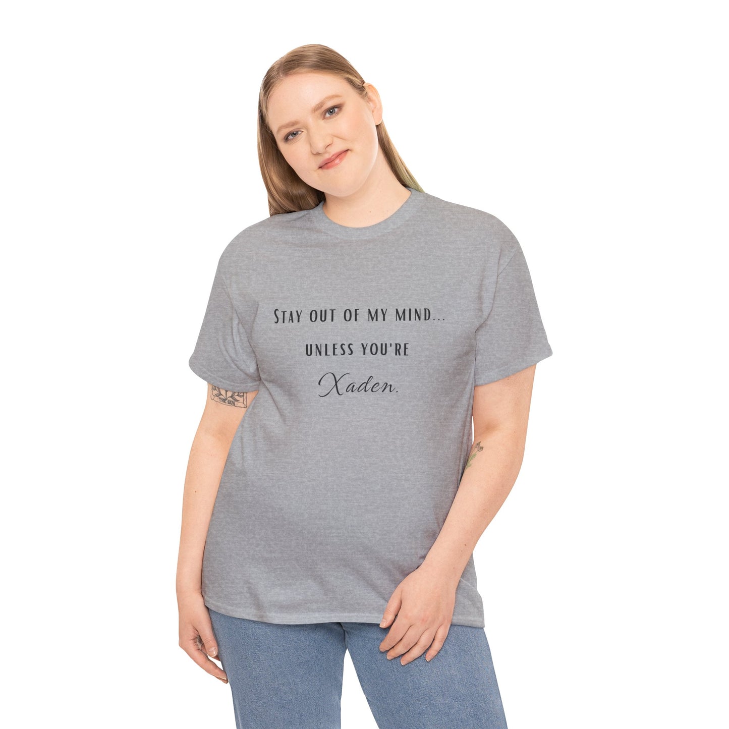 Stay Out of My Mind T-Shirt | Xaden | Fourth Wing, Iron Flame, Onyx Storm Fans | Romantasy | Book Boyfriend Shirt WTHINGS - Stay Out of My Mind T-Shirt | Xaden | Fourth Wing, Iron Flame, Onyx Storm Fans | Romantasy | Book Boyfriend Shirt