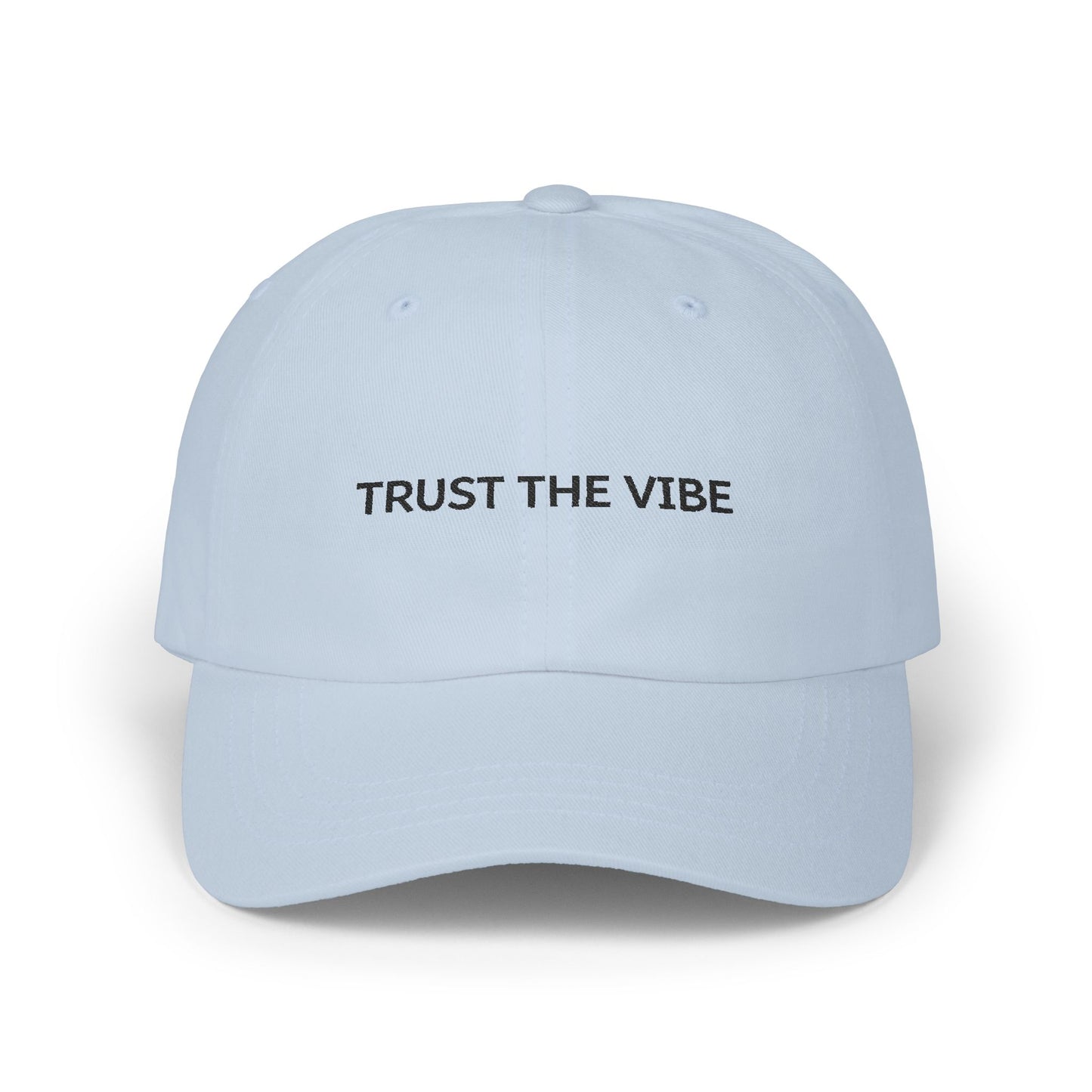 Trust the vibe Cap Positive & stylische Baseballmütze für alle, die ihrem Gefühl vertrauen, 100% Baumwolle, verstellbar, bequem WTHINGS - Trust the vibe Cap Positive & stylische Baseballmütze für alle, die ihrem Gefühl vertrauen, 100% Baumwolle, verstellbar, bequem