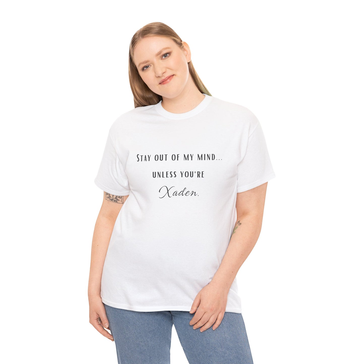 Stay Out of My Mind T-Shirt | Xaden | Fourth Wing, Iron Flame, Onyx Storm Fans | Romantasy | Book Boyfriend Shirt WTHINGS - Stay Out of My Mind T-Shirt | Xaden | Fourth Wing, Iron Flame, Onyx Storm Fans | Romantasy | Book Boyfriend Shirt