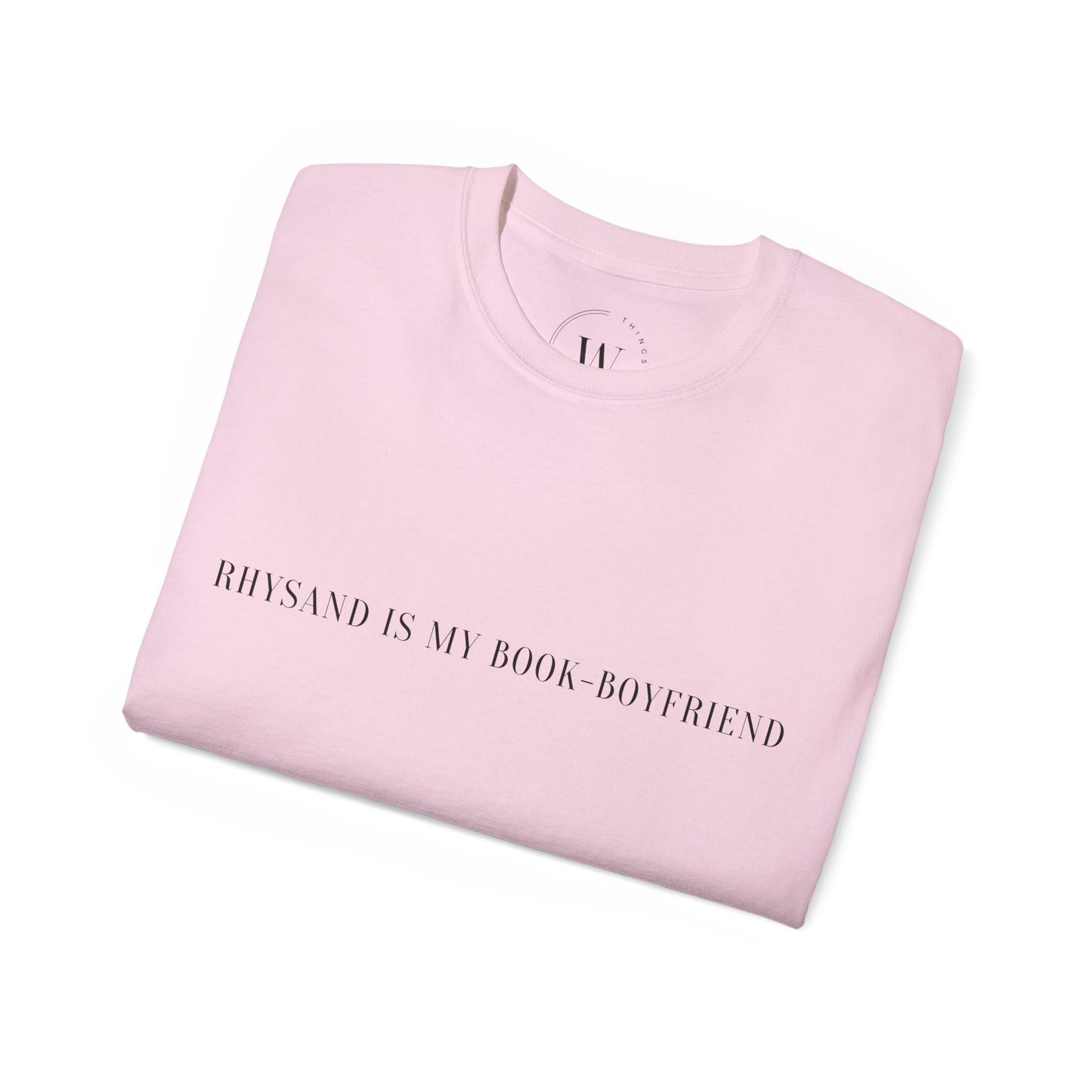 Rhysand Is My Book-Boyfriend Unisex Ultra Cotton Tee, Book Lover Gift, Fantasy Fan Apparel, Cute Reading T-Shirt, Literary Quote Shirt WTHINGS - Rhysand Is My Book-Boyfriend Unisex Ultra Cotton Tee, Book Lover Gift, Fantasy Fan Apparel, Cute Reading T-Shirt, Literary Quote Shirt