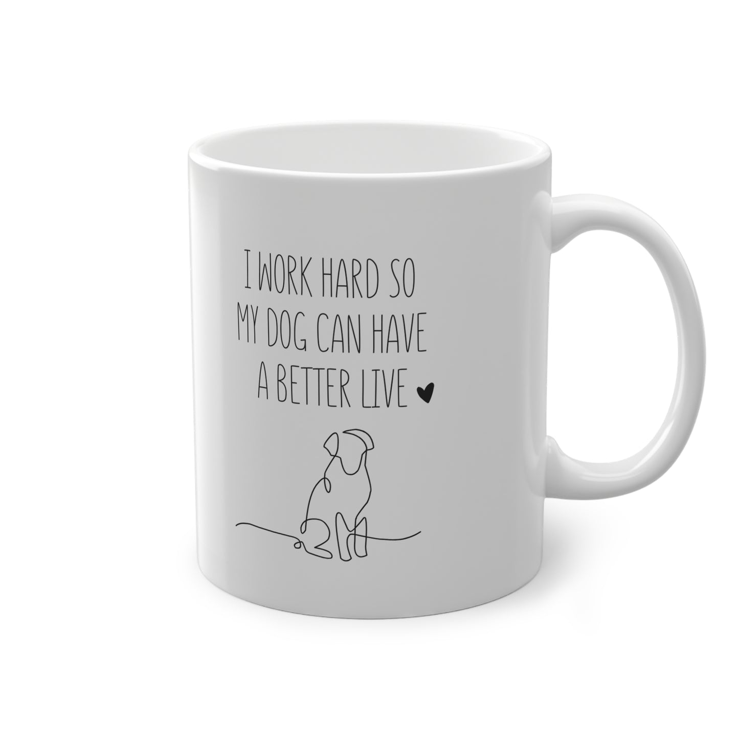Tasse für Hundeliebhaber – Lustige Keramiktasse für Hundemamas & Hundepapas WTHINGS - Tasse für Hundeliebhaber – Lustige Keramiktasse für Hundemamas & Hundepapas