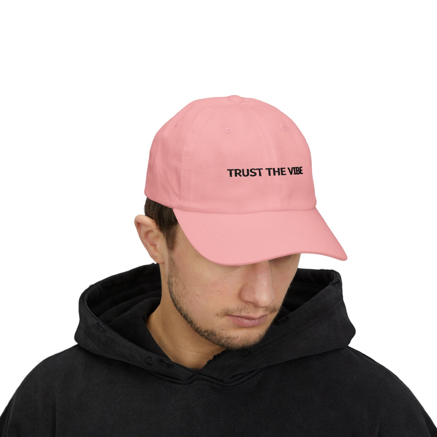 Trust the vibe Cap Positive & stylische Baseballmütze für alle, die ihrem Gefühl vertrauen, 100% Baumwolle, verstellbar, bequem WTHINGS - Trust the vibe Cap Positive & stylische Baseballmütze für alle, die ihrem Gefühl vertrauen, 100% Baumwolle, verstellbar, bequem