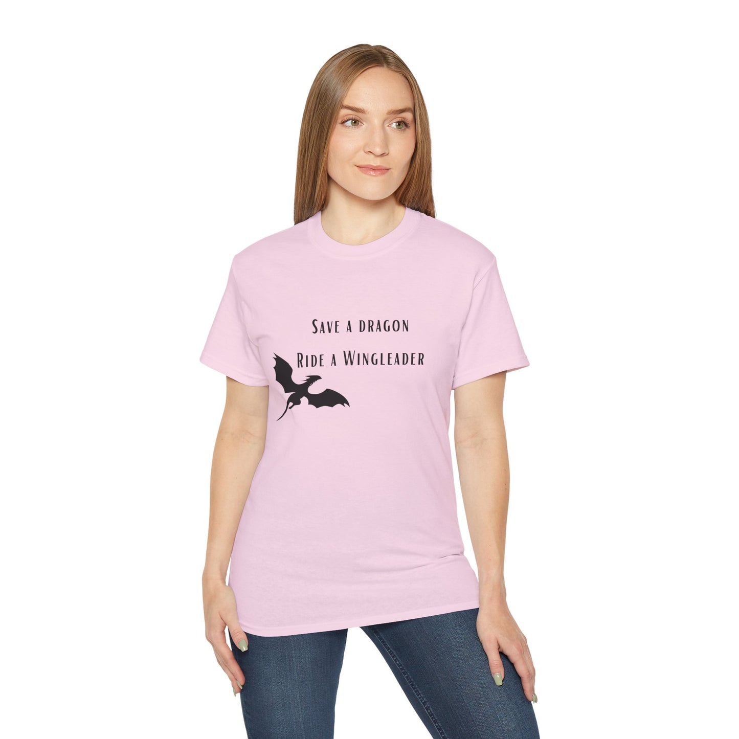 Save a Dragon Ride a Wingleader T-Shirt | Xaden Riorson | Fourth Wing, Iron Flame, Onyx Storm Fans | Romantasy Tee | Book Boyfriend WTHINGS - Save a Dragon Ride a Wingleader T-Shirt | Xaden Riorson | Fourth Wing, Iron Flame, Onyx Storm Fans | Romantasy Tee | Book Boyfriend
