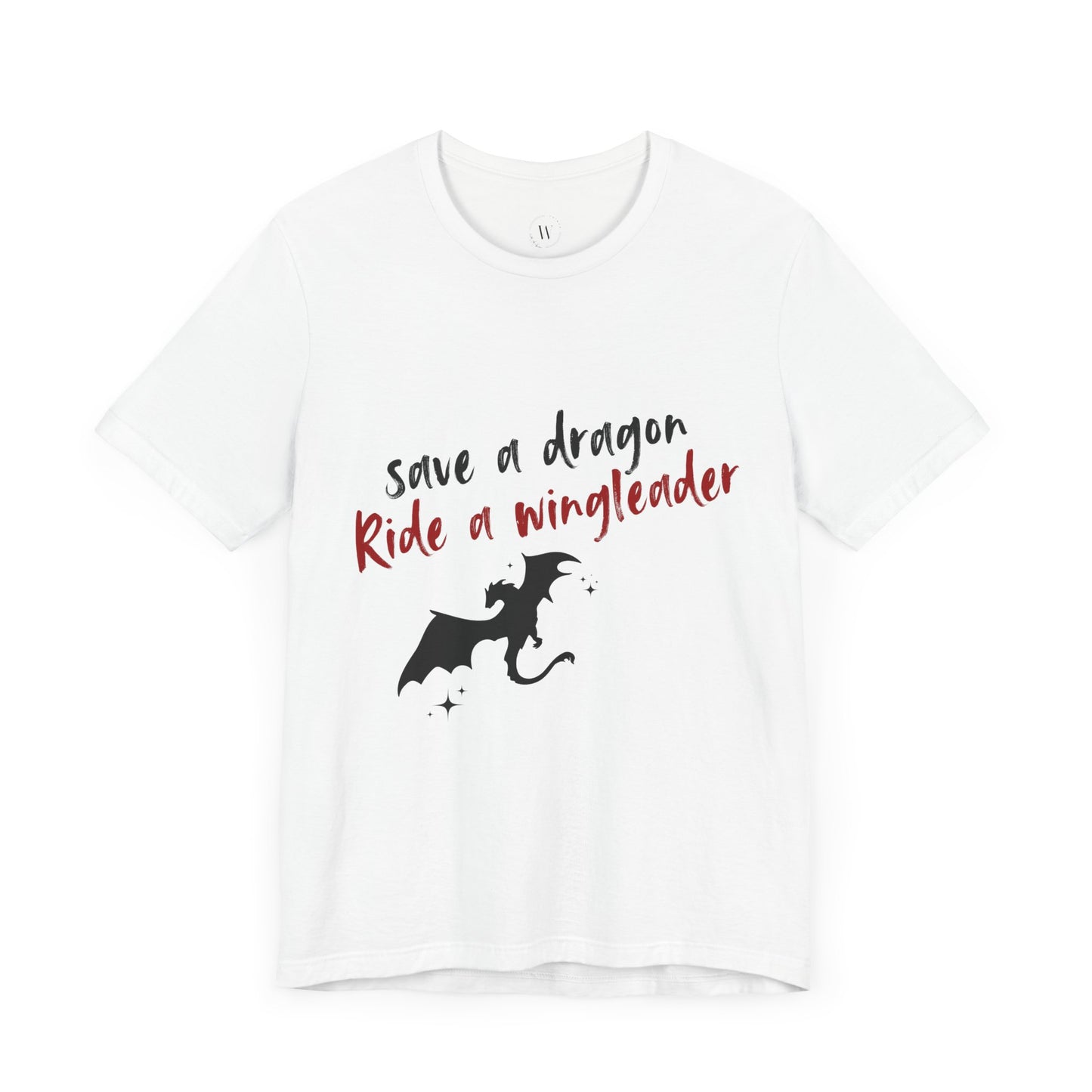 Save a Dragon, Ride a Wingleader Shirt Fourth Wing Inspired | Romantasy Tee | Bookish Shirt | Fantasy Reader Gift WTHINGS - Save a Dragon, Ride a Wingleader Shirt Fourth Wing Inspired | Romantasy Tee | Bookish Shirt | Fantasy Reader Gift