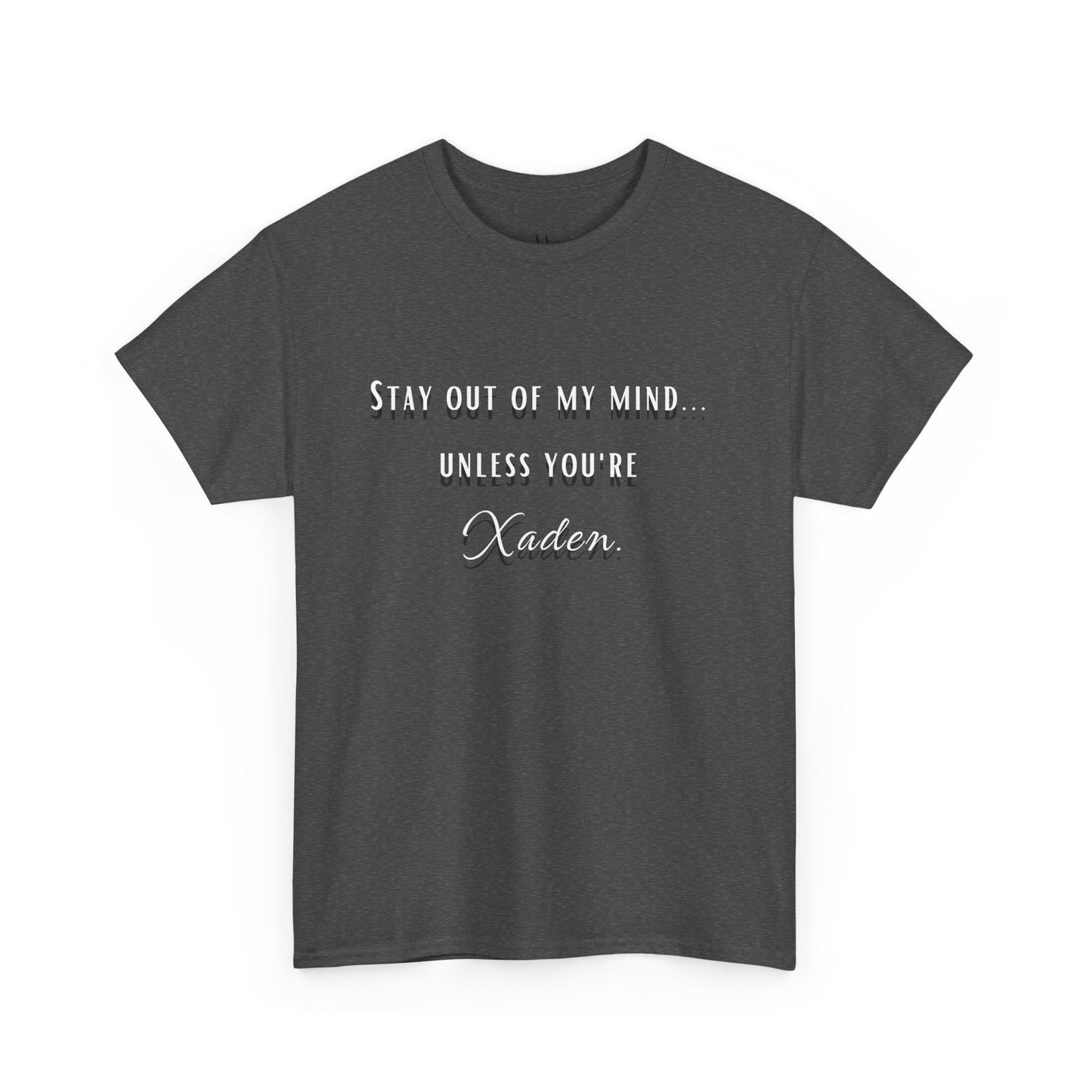Stay Out of My Mind T-Shirt | Xaden | Fourth Wing, Iron Flame, Onyx Storm Fans | Romantasy | Book Boyfriend Shirt WTHINGS - Stay Out of My Mind T-Shirt | Xaden | Fourth Wing, Iron Flame, Onyx Storm Fans | Romantasy | Book Boyfriend Shirt