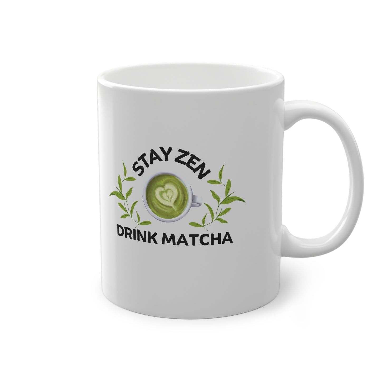 Stay Zen Drink Matcha Mug Matcha Lover Gift, Japanese Tea Cup, Aesthetic Coffee Mug, Mindfulness Gift WTHINGS - Stay Zen Drink Matcha Mug Matcha Lover Gift, Japanese Tea Cup, Aesthetic Coffee Mug, Mindfulness Gift