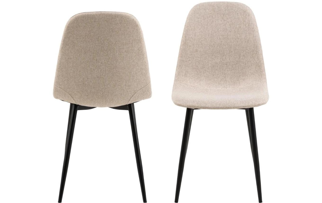 AC Design Stuhl Celia 4 Stück, Beige WTHINGS - AC Design Stuhl Celia 4 Stück, Beige