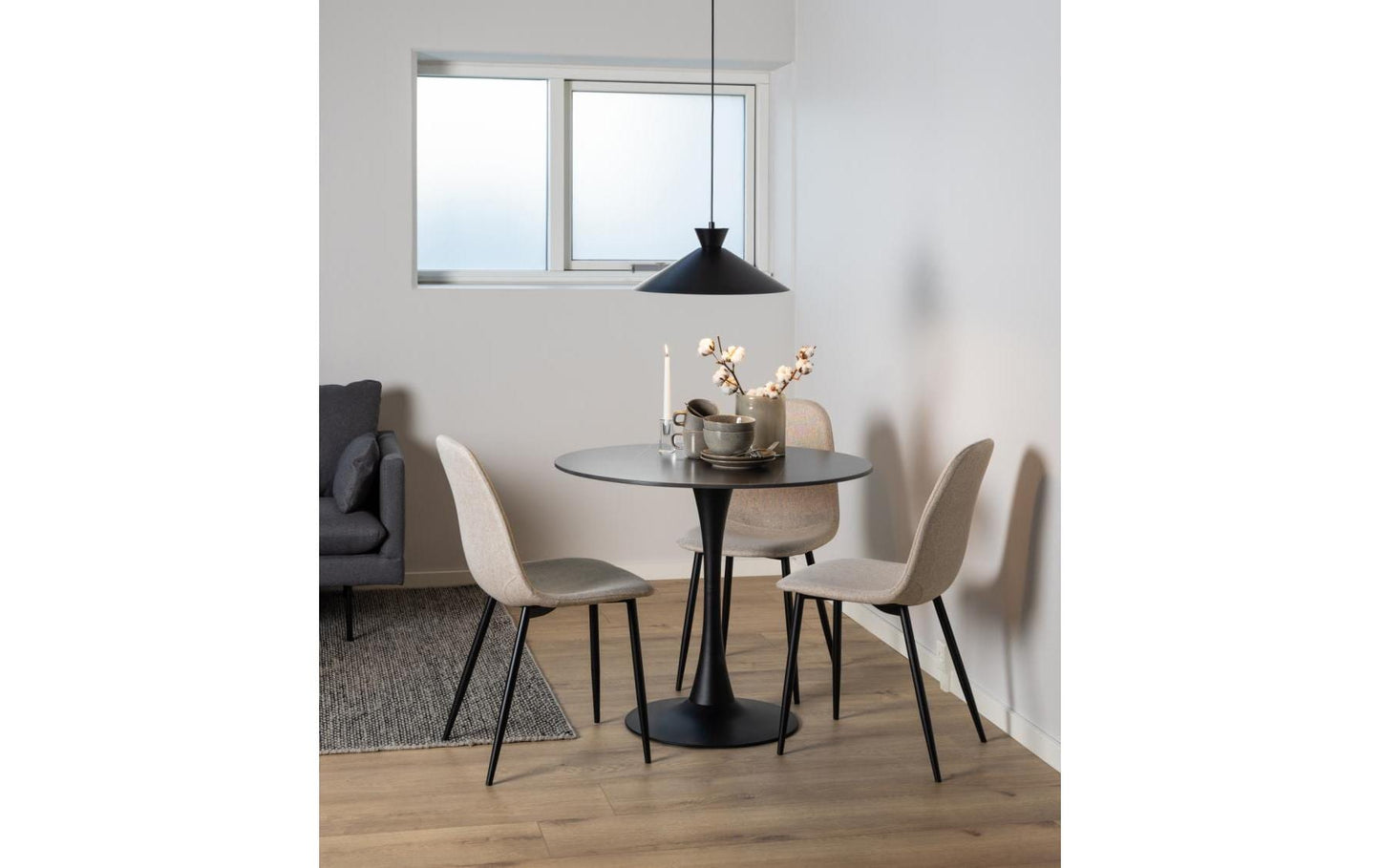 AC Design Stuhl Celia 4 Stück, Beige WTHINGS - AC Design Stuhl Celia 4 Stück, Beige