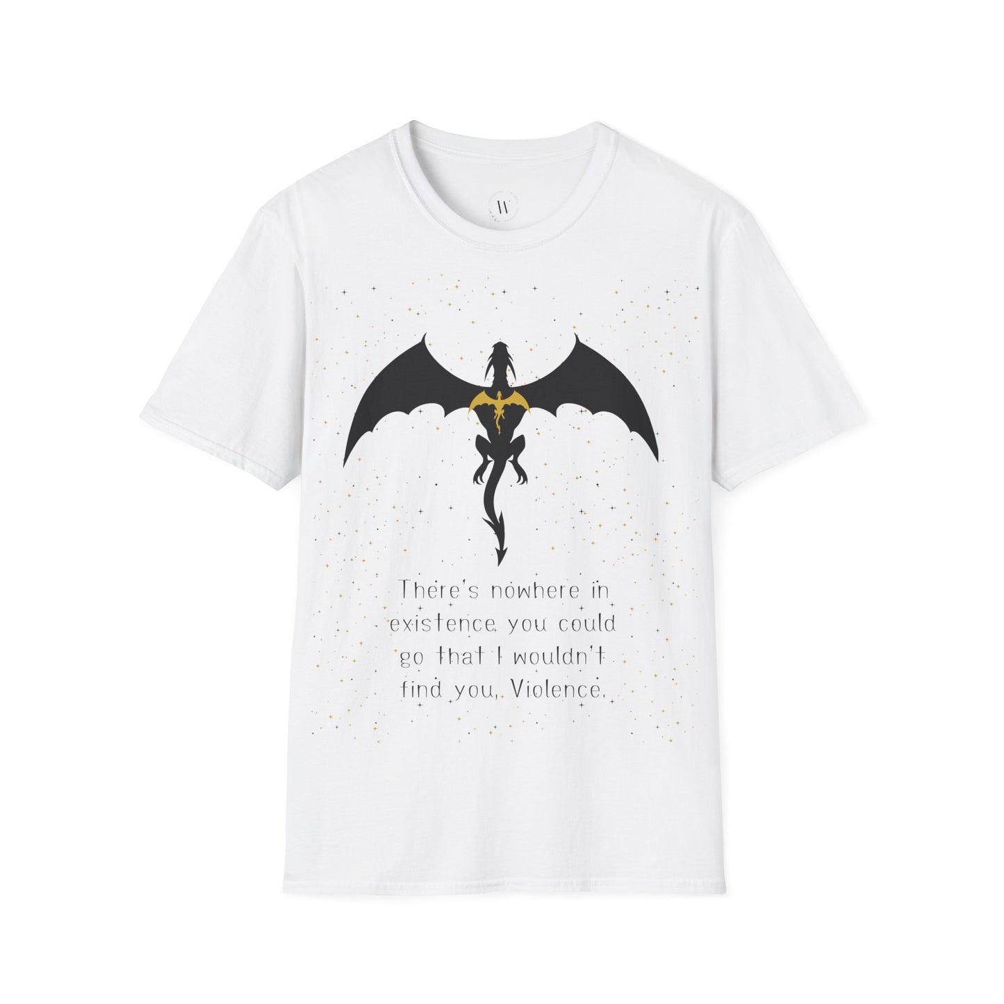 T-Shirt Fourth Wing Tairn und Andarna WTHINGS - T-Shirt Fourth Wing Tairn und Andarna