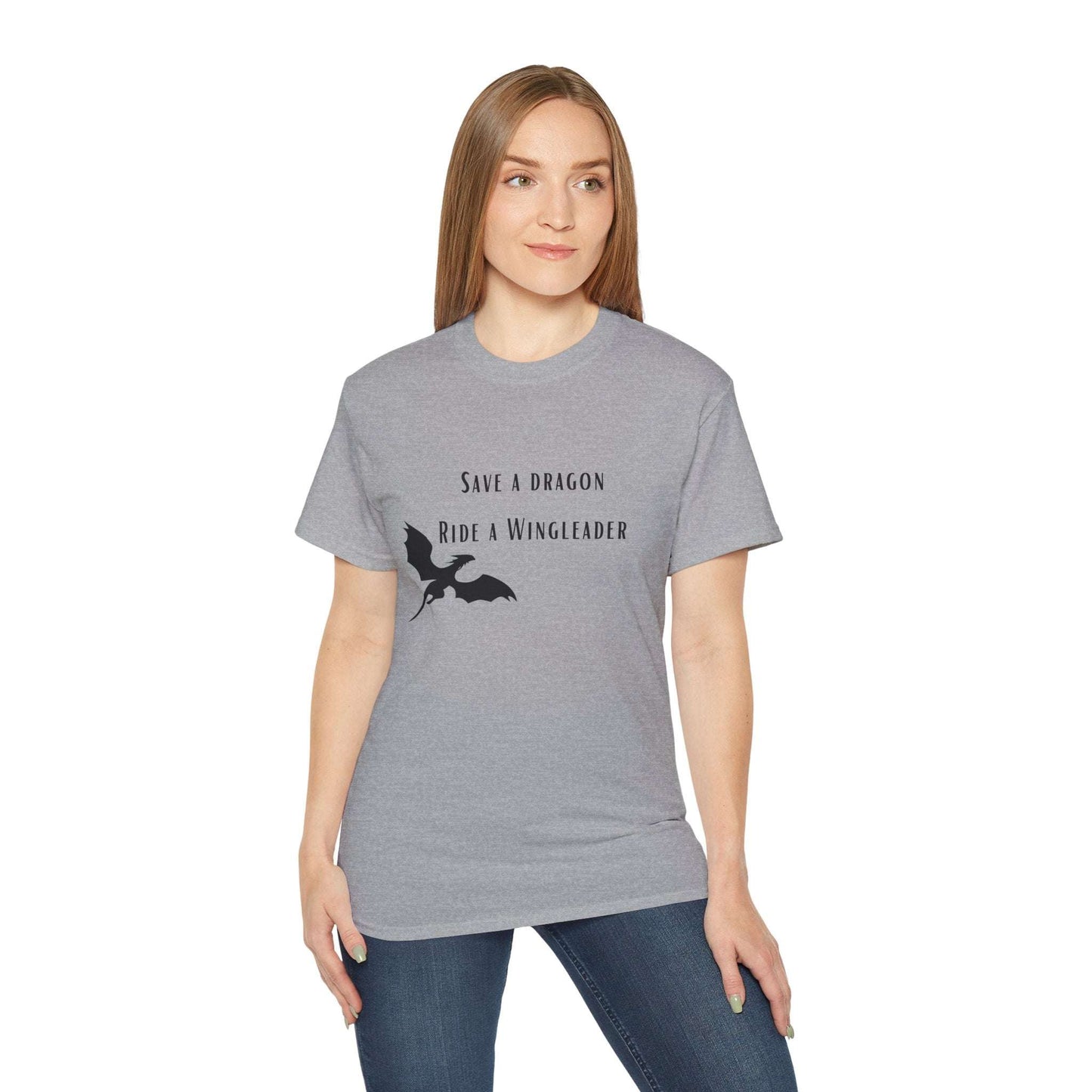 Save a Dragon Ride a Wingleader T-Shirt | Xaden Riorson | Fourth Wing, Iron Flame, Onyx Storm Fans | Romantasy Tee | Book Boyfriend WTHINGS - Save a Dragon Ride a Wingleader T-Shirt | Xaden Riorson | Fourth Wing, Iron Flame, Onyx Storm Fans | Romantasy Tee | Book Boyfriend