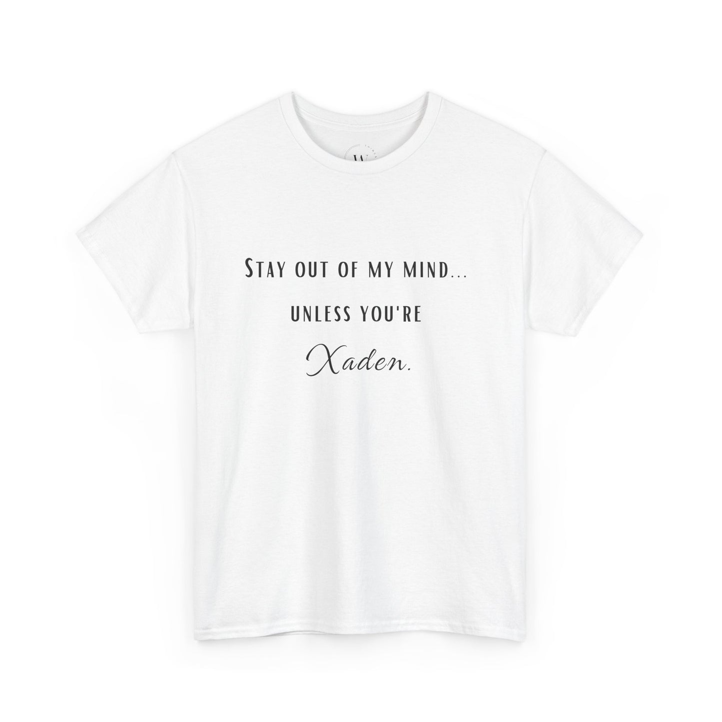 Stay Out of My Mind T-Shirt | Xaden | Fourth Wing, Iron Flame, Onyx Storm Fans | Romantasy | Book Boyfriend Shirt WTHINGS - Stay Out of My Mind T-Shirt | Xaden | Fourth Wing, Iron Flame, Onyx Storm Fans | Romantasy | Book Boyfriend Shirt