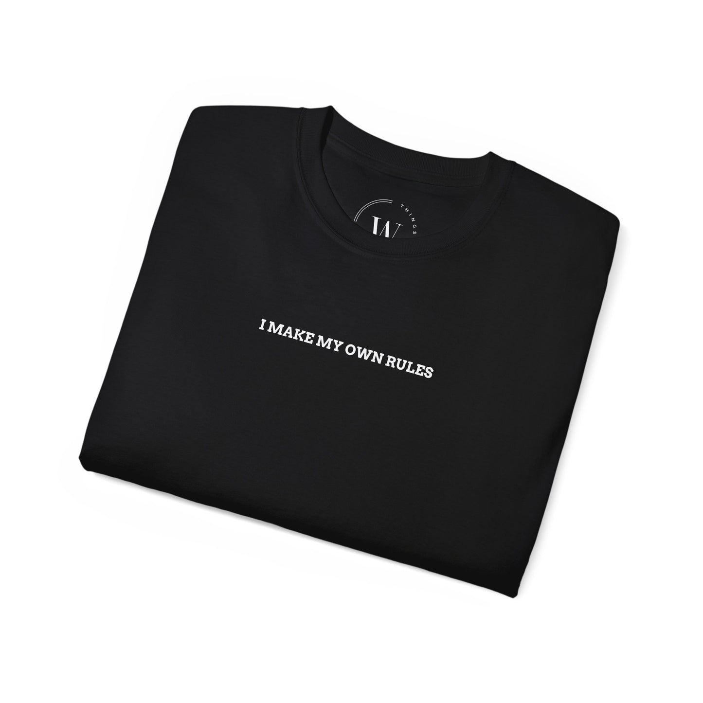 Ich mache meine eigenen Regeln Unisex T-Shirt | Mutiges & UnabhÀngiges Grafik Tee | Rebel Mindset Shirt | Statement Streetwear WTHINGS - Ich mache meine eigenen Regeln Unisex T-Shirt | Mutiges & UnabhÀngiges Grafik Tee | Rebel Mindset Shirt | Statement Streetwear