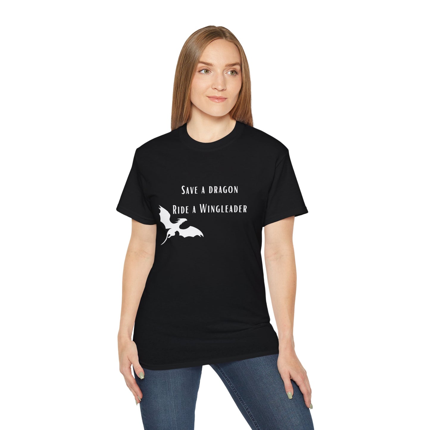 Save a Dragon Ride a Wingleader T-Shirt | Xaden Riorson | Fourth Wing, Iron Flame, Onyx Storm Fans | Romantasy Tee | Book Boyfriend WTHINGS - Save a Dragon Ride a Wingleader T-Shirt | Xaden Riorson | Fourth Wing, Iron Flame, Onyx Storm Fans | Romantasy Tee | Book Boyfriend