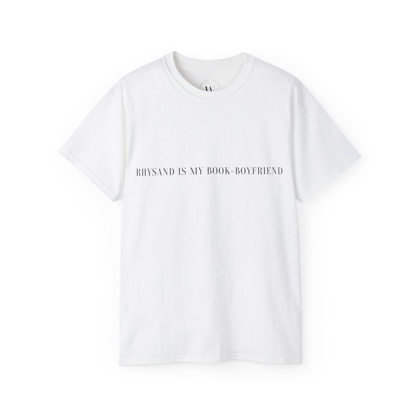 Rhysand Is My Book-Boyfriend Unisex Ultra Cotton Tee, Book Lover Gift, Fantasy Fan Apparel, Cute Reading T-Shirt, Literary Quote Shirt WTHINGS - Rhysand Is My Book-Boyfriend Unisex Ultra Cotton Tee, Book Lover Gift, Fantasy Fan Apparel, Cute Reading T-Shirt, Literary Quote Shirt