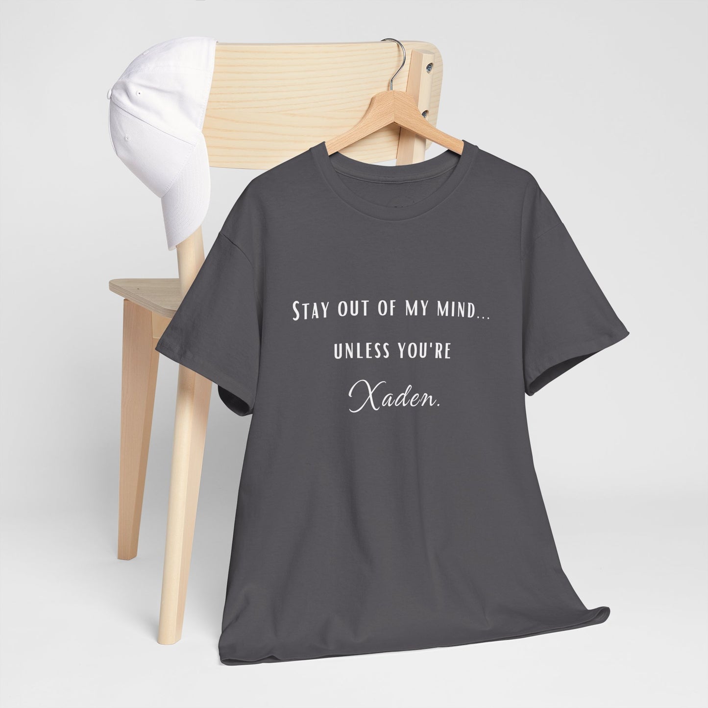 Stay Out of My Mind T-Shirt | Xaden | Fourth Wing, Iron Flame, Onyx Storm Fans | Romantasy | Book Boyfriend Shirt WTHINGS - Stay Out of My Mind T-Shirt | Xaden | Fourth Wing, Iron Flame, Onyx Storm Fans | Romantasy | Book Boyfriend Shirt
