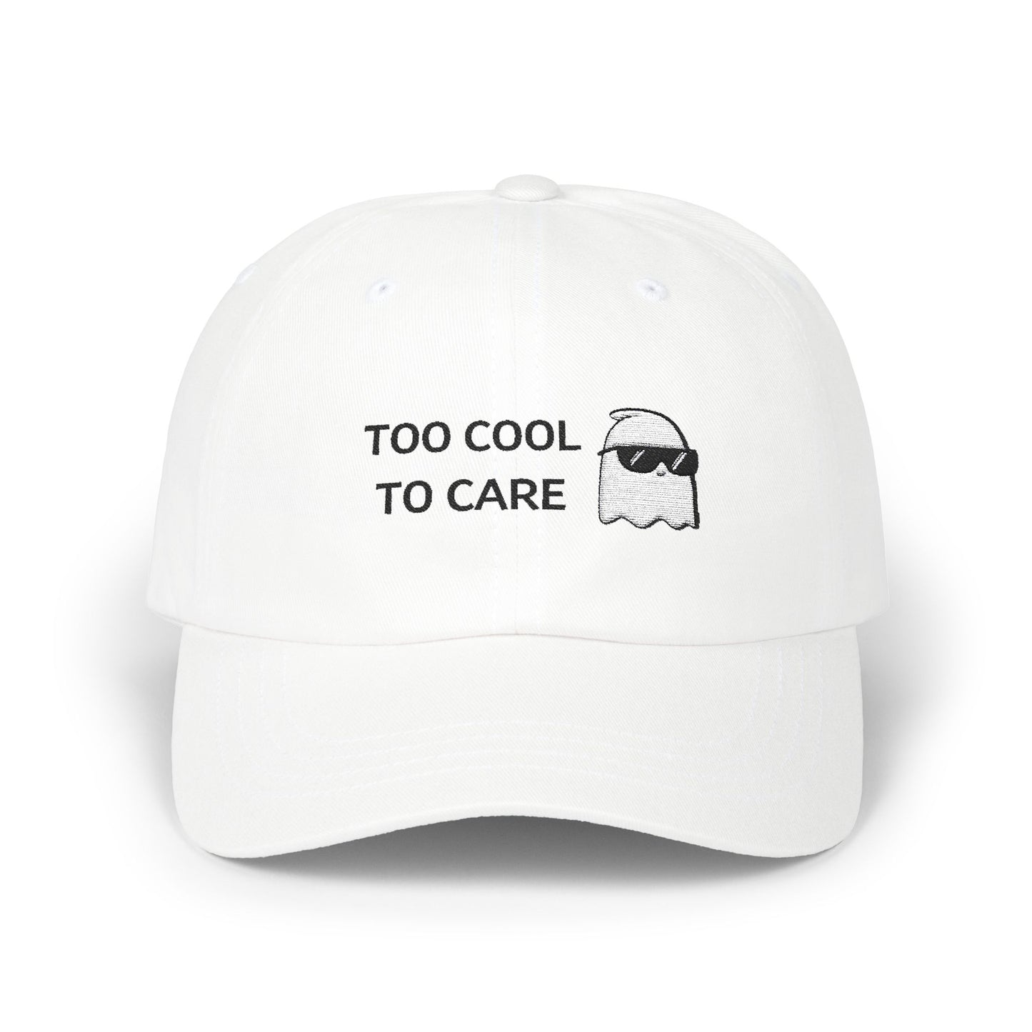 Too cool to care Cap Coole & freche Baseballmütze für alle, die ihren eigenen Weg gehen, 100% Baumwolle, verstellbar, bequem WTHINGS - Too cool to care Cap Coole & freche Baseballmütze für alle, die ihren eigenen Weg gehen, 100% Baumwolle, verstellbar, bequem
