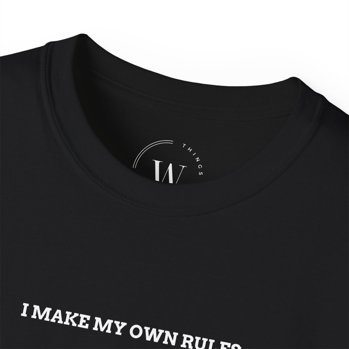 Ich mache meine eigenen Regeln Unisex T-Shirt | Mutiges & UnabhÀngiges Grafik Tee | Rebel Mindset Shirt | Statement Streetwear WTHINGS - Ich mache meine eigenen Regeln Unisex T-Shirt | Mutiges & UnabhÀngiges Grafik Tee | Rebel Mindset Shirt | Statement Streetwear
