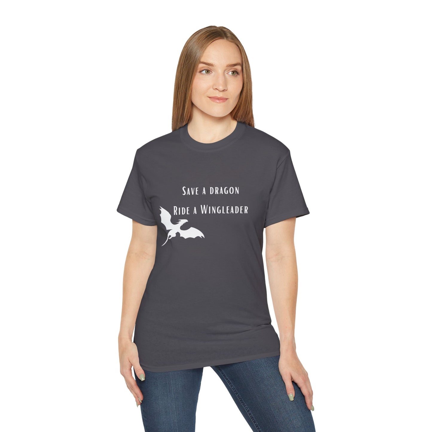 Save a Dragon Ride a Wingleader T-Shirt | Xaden Riorson | Fourth Wing, Iron Flame, Onyx Storm Fans | Romantasy Tee | Book Boyfriend WTHINGS - Save a Dragon Ride a Wingleader T-Shirt | Xaden Riorson | Fourth Wing, Iron Flame, Onyx Storm Fans | Romantasy Tee | Book Boyfriend