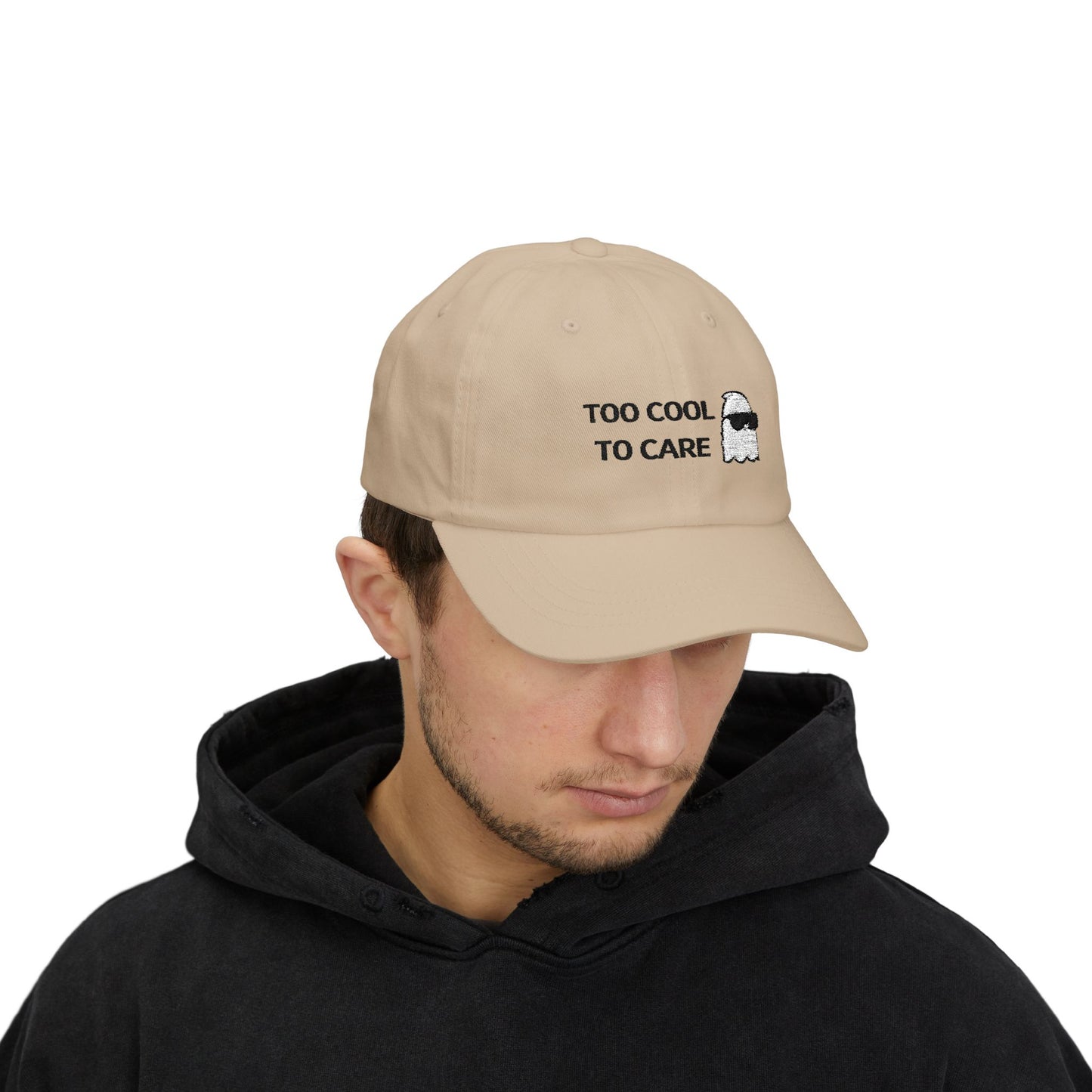 Too cool to care Cap Coole & freche Baseballmütze für alle, die ihren eigenen Weg gehen, 100% Baumwolle, verstellbar, bequem WTHINGS - Too cool to care Cap Coole & freche Baseballmütze für alle, die ihren eigenen Weg gehen, 100% Baumwolle, verstellbar, bequem