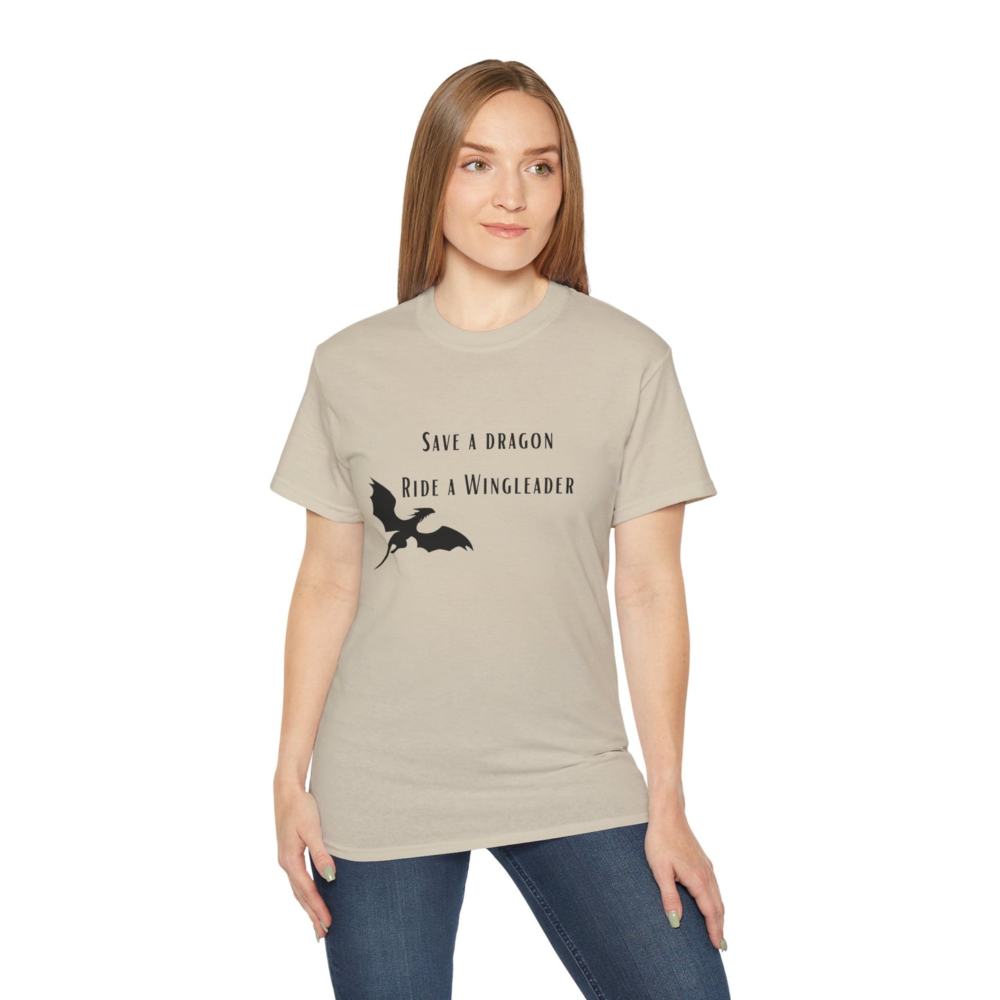 Save a Dragon Ride a Wingleader T-Shirt | Xaden Riorson | Fourth Wing, Iron Flame, Onyx Storm Fans | Romantasy Tee | Book Boyfriend WTHINGS - Save a Dragon Ride a Wingleader T-Shirt | Xaden Riorson | Fourth Wing, Iron Flame, Onyx Storm Fans | Romantasy Tee | Book Boyfriend