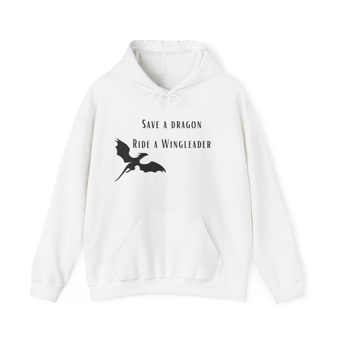 WTHINGS - Hoodie "Save a dragon ride a wingleader"