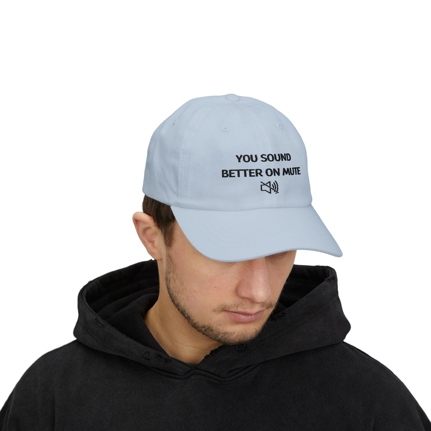 WTHINGS - Cap mit Spruch "You sound better on mute"