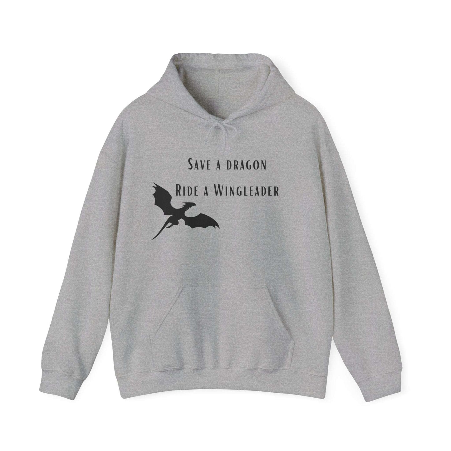 WTHINGS - Hoodie "Save a dragon ride a wingleader"
