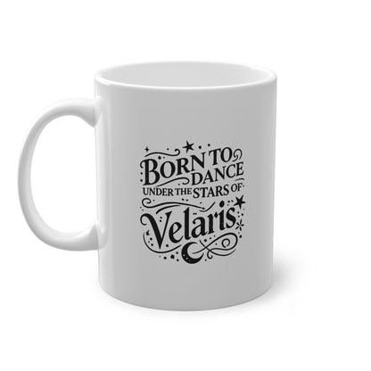 Born to Dance Under the Stars of Velaris Mug  ACOTAR-Inspired Fantasy Coffee Cup, Night Court Aesthetic Gift