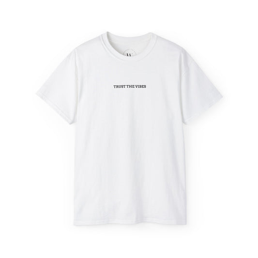 WTHINGS - Trust the Vibes Unisex T-Shirt | Spiritual Energy Tee | Positivity & Mindfulness Shirt | Aesthetic Graphic Tee