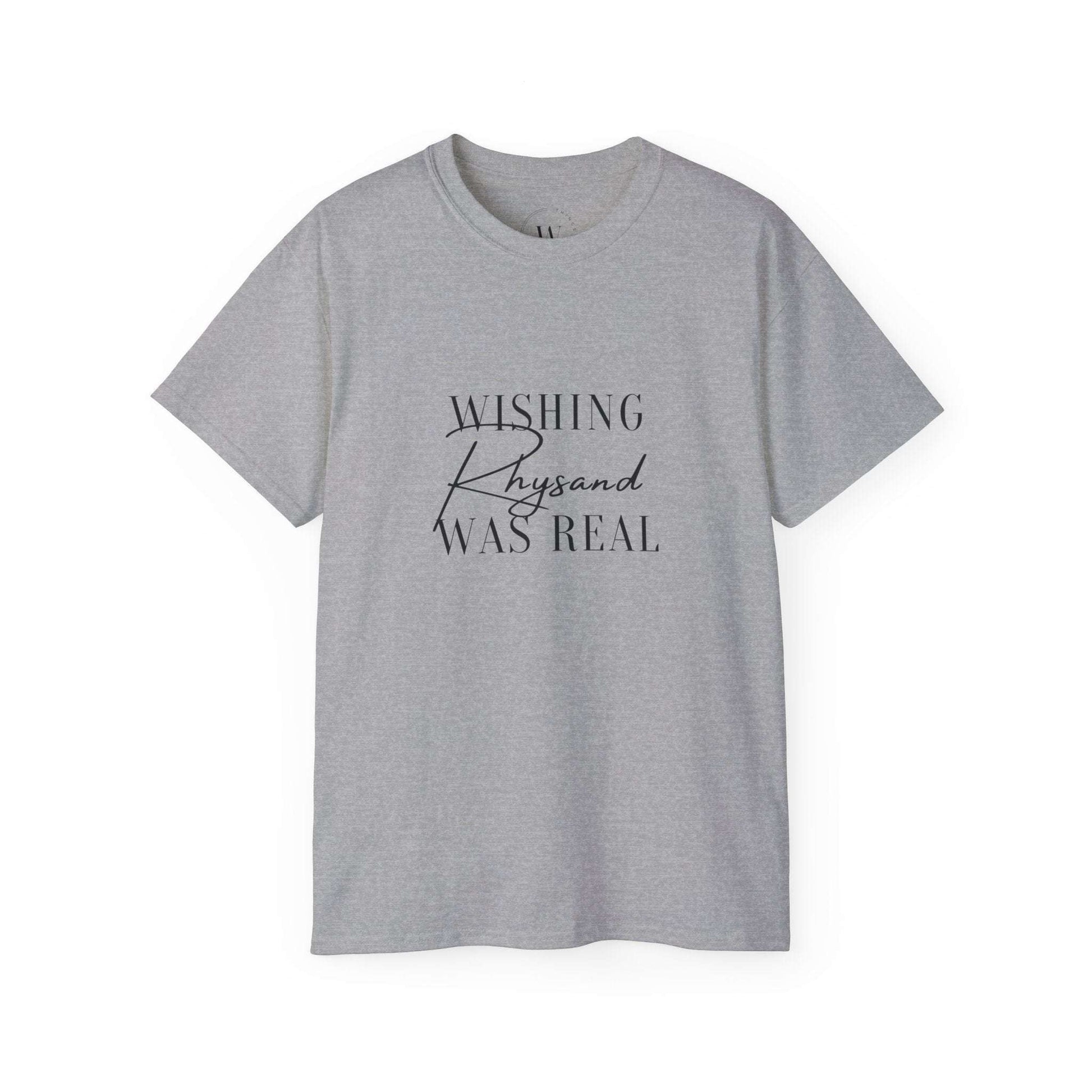 T-Shirt mit Spruch "Wishing Rhysand was real"