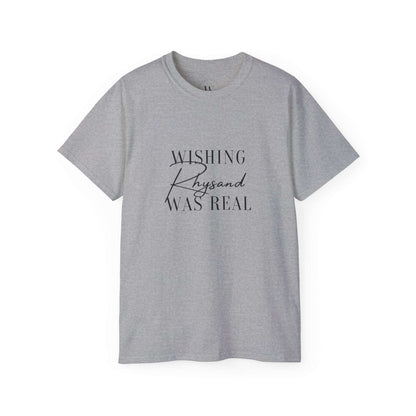 T-Shirt mit Spruch "Wishing Rhysand was real"