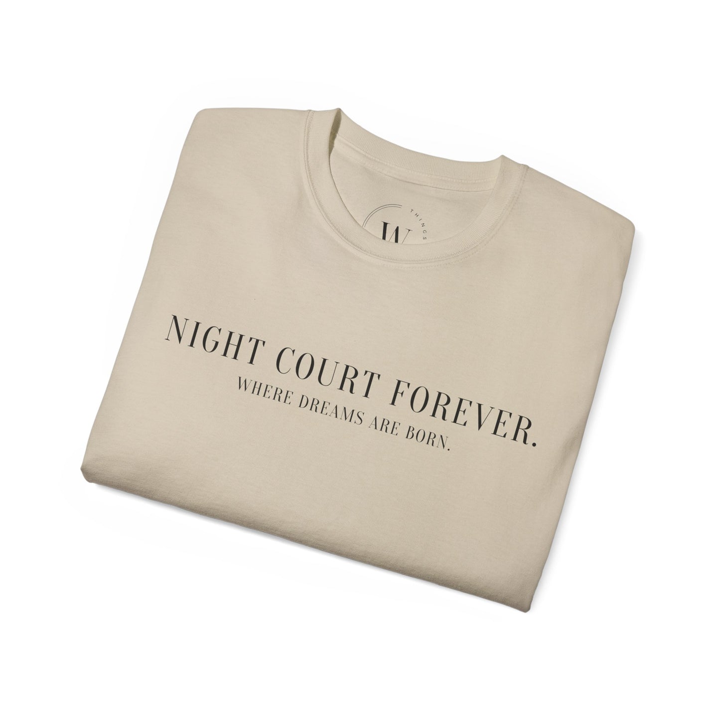 WTHINGS - T-Shirt "Night Court Forever"
