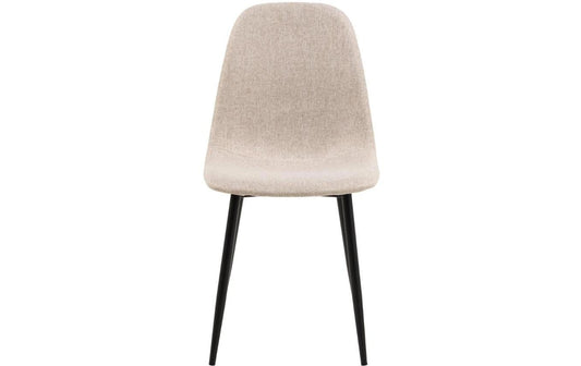 AC Design Stuhl Celia 4 Stück, Beige