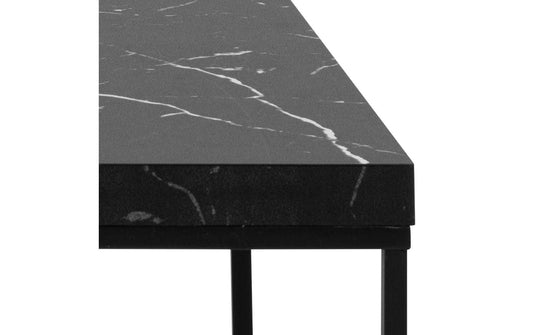 AC Design Couchtisch Barossa 110 x 55 x 45 cm, Schwarz