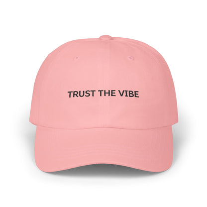 Trust the vibe Cap  Positive & stylische Baseballmütze für alle, die ihrem Gefühl vertrauen, 100% Baumwolle, verstellbar, bequem