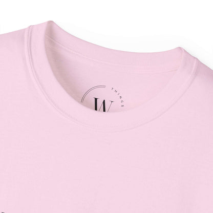 T-Shirt mit Spruch "Read over heels for Rhysand (again)"