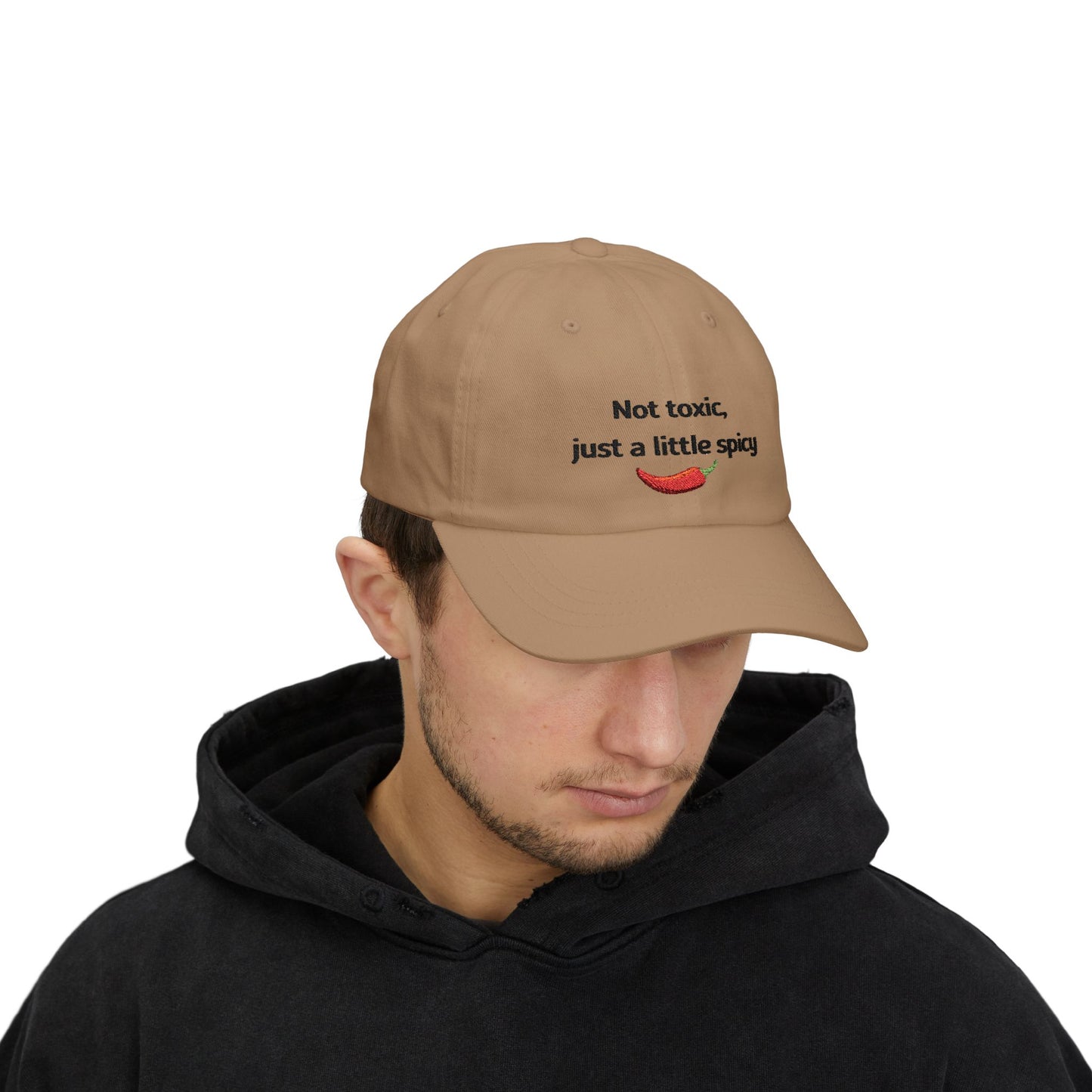WTHINGS - Cap mit Spruch "Not toxic, just a little spicy"