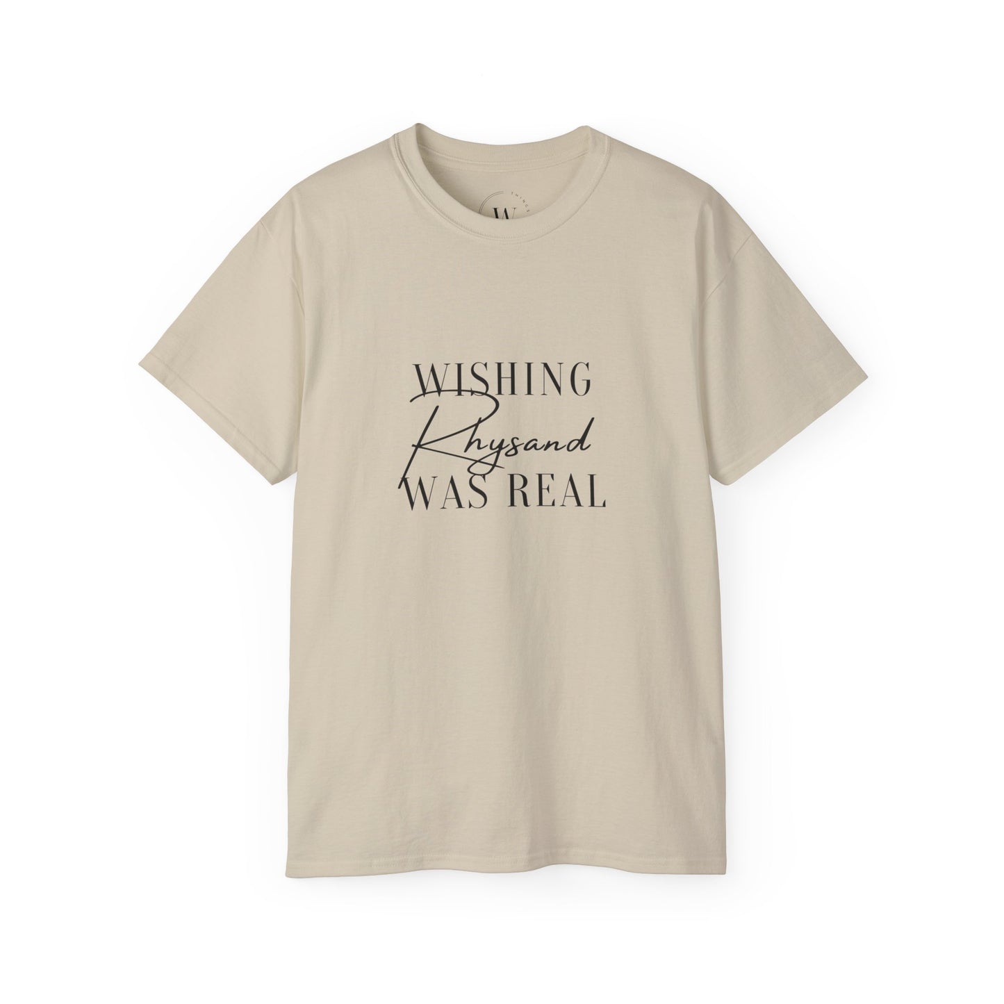 WTHINGS - T-Shirt mit Spruch "Wishing Rhysand was real"