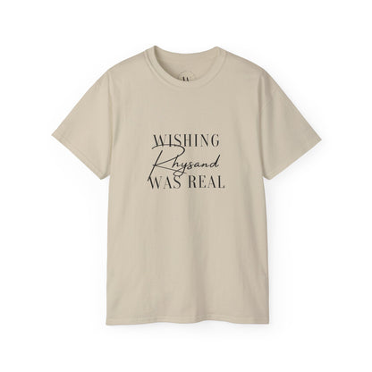 T-Shirt mit Spruch "Wishing Rhysand was real"