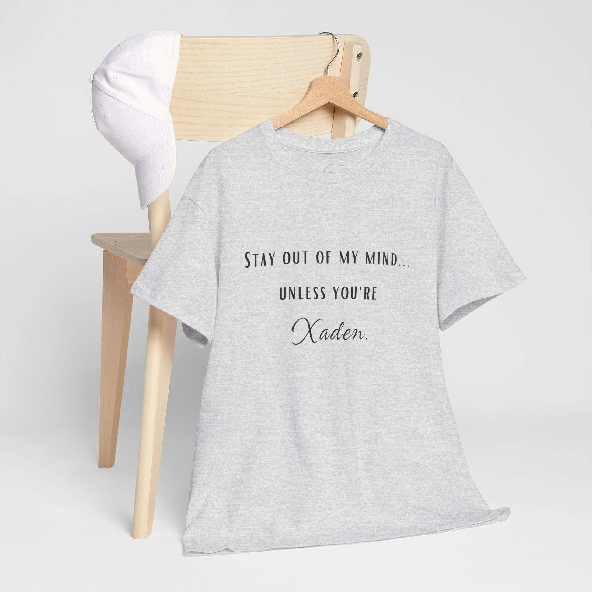 Stay Out of My Mind T-Shirt  |  Xaden | Fourth Wing, Iron Flame, Onyx Storm Fans | Romantasy | Book Boyfriend Shirt