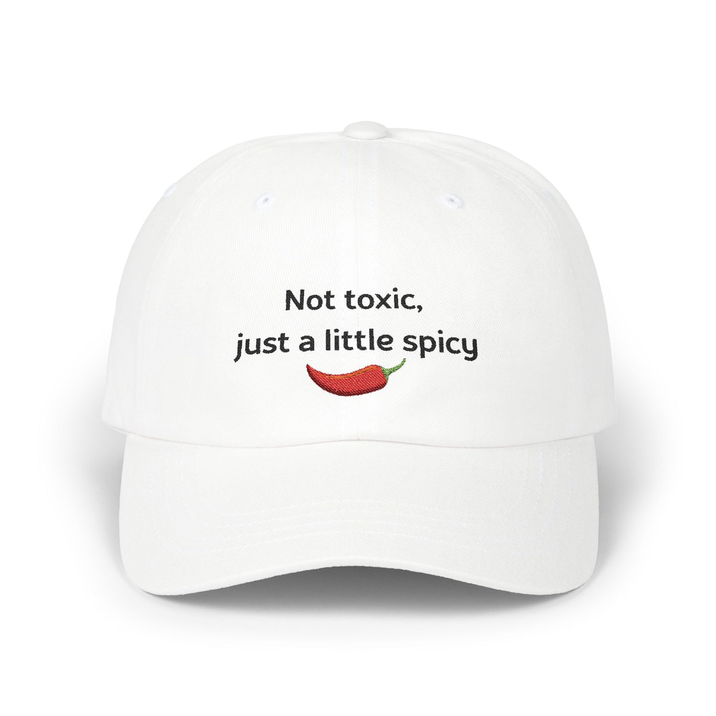 WTHINGS - Cap mit Spruch "Not toxic, just a little spicy"