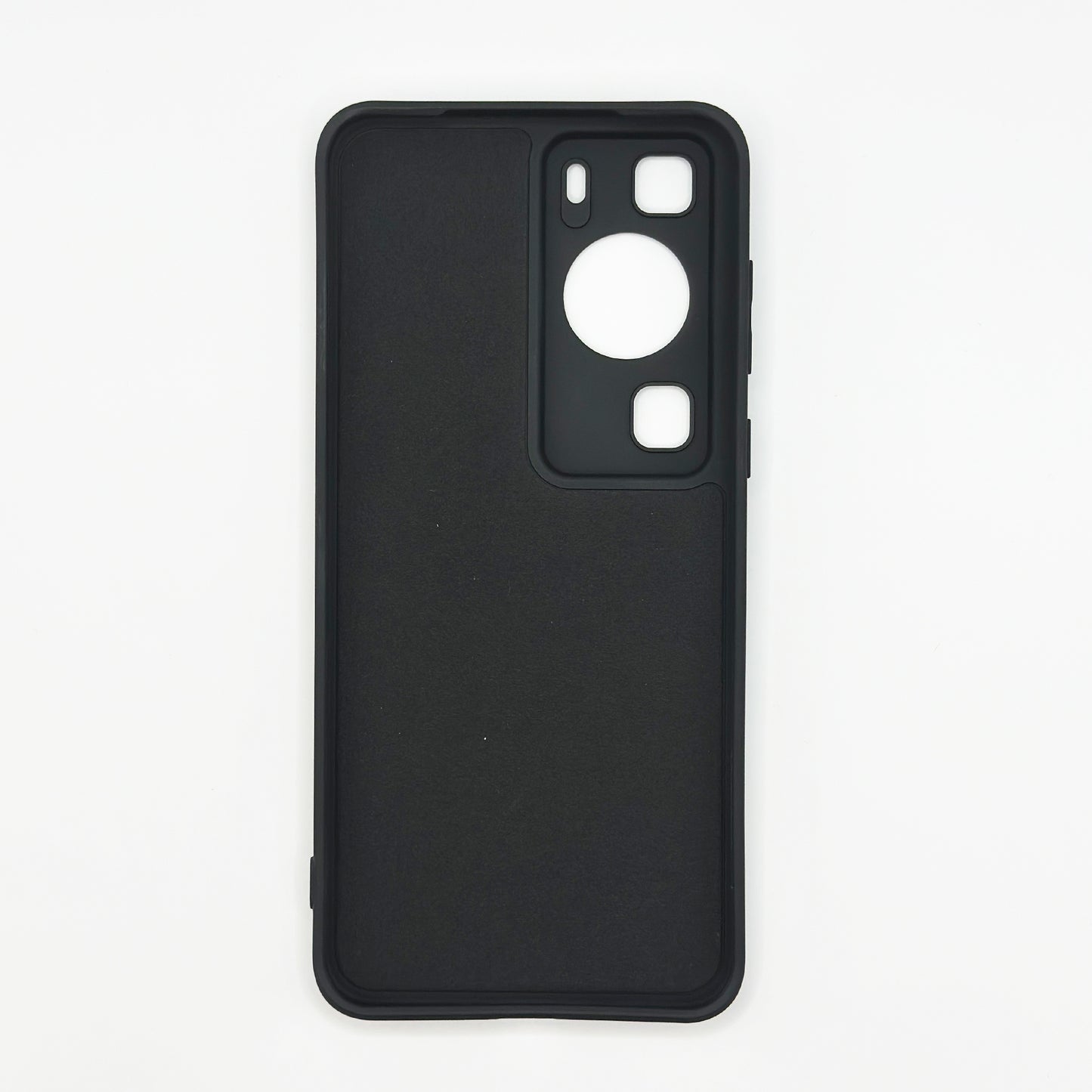 WTHINGS - Handyhülle für Huawei P60, schwarz mit Samtschutz