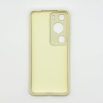 Handyhülle für Huawei P60, weiss mit Samtschutz